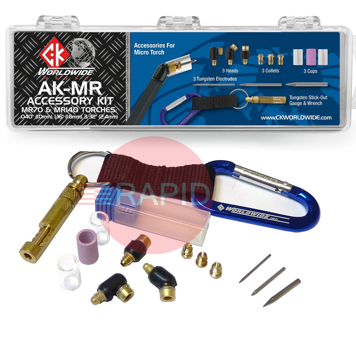 CK-MR1425SF  CK MR140 Water Cooled Micro Torch Package, 140Amp, with 7.6m Superflex Cables, 3/8